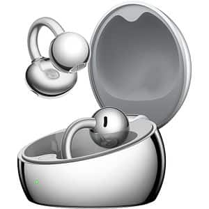 Casti HUAWEI FreeClip 2 S, True wireless, Bluetooth, Open-ear, Microfon, Space Silver