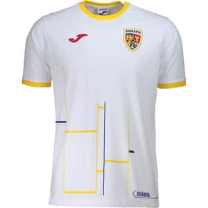Tricou fotbal de prezentare JOMA Echipa nationala de Fotbal a Romaniei 2023, marimea XL, alb