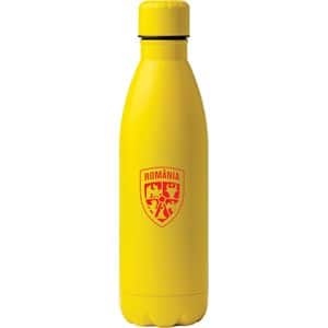 Sticla ECHIPA NATIONALA DE FOTBAL A ROMANIEI, 0.79l, aluminiu, galben
