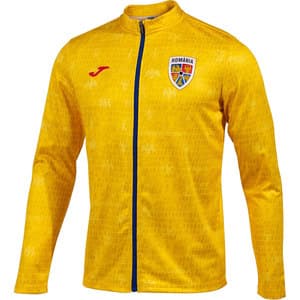 Jacheta fotbal de incalzire JOMA Echipa Nationala de Fotbal a Romaniei 2023, marimea S, galben