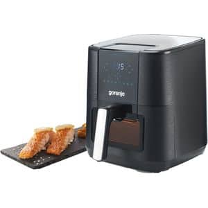 Friteuza cu aer cald GORENJE AF1350DWB, 2.6kg, 5.4l, 1350W, negru-argintiu