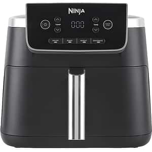 Friteuza cu aer cald NINJA Pro AF140EU, 0.7kg, 4.7l, 2000W, negru-argintiu