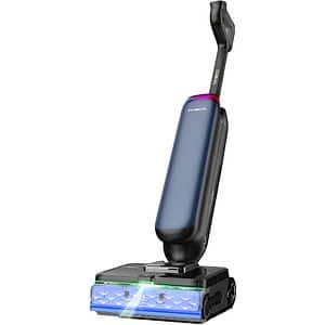 Aspirator vertical cu spalare TINECO Floor One S9 Artist Station FW540500DE, 0.8l, 25.2V, autonomie max 50 min, albastru-negru