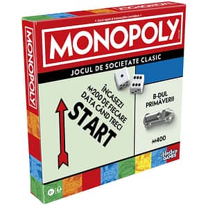 Joc de societate MONOPOLY Clasic limba romana G0009, 8 ani+, 2-6 jucatori