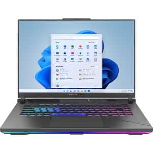 Laptop Gaming ASUS ROG Strix G16 G614JIR-N4069X, Intel Core i9-14900HX pana la 5.8GHz, 16" WQXGA, 16GB, SSD 1TB, NVIDIA GeForce RTX 4070 8GB, Windows 11 Pro, Eclipse Gray