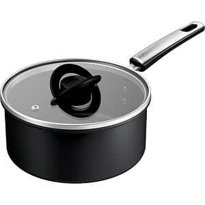 Cratita cu capac TEFAL Excelence G3282343, aluminiu, 18cm, negru