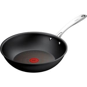 Tigaie Wok TEFAL Excellence G3301902, aluminiu, 28cm, negru