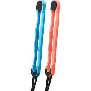 Set 2 curele pentru Nintendo Switch Joy-Con 2, Light Blue/Light Red
