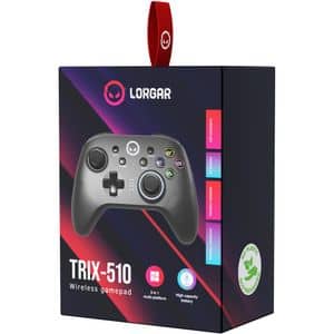 Gamepad Wireless LORGAR Trix-510 (Switch, Android/PC, PS3), negru