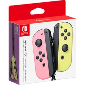 Set Controller Joy-Con NINTENDO Switch, pink-galben