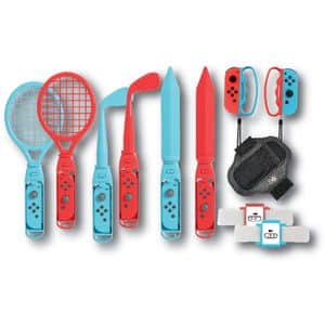 Set accesorii 18 in 1 MYRIA MG7432 pentru Nintendo Switch