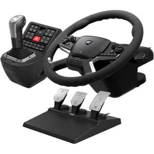 Volan gaming HORI Force Feedback Truck Control System HPC-044E, PC, negru