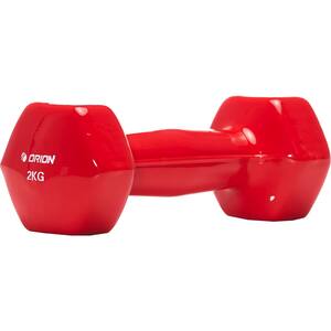 Gantera vinyl ORION VDB-03-2, 2kg, rosu