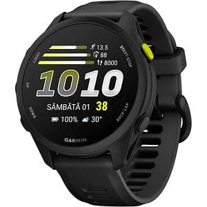 Smartwatch GARMIN Forerunner 70, 43mm, GPS, AMOLED, Android/iOS, silicon, Black
