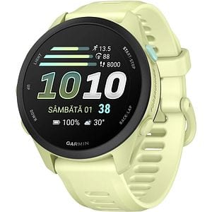 Smartwatch GARMIN Forerunner 70, 43mm, GPS, AMOLED, Android/iOS, silicon, Citrone