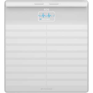 Cantar corporal Smart WITHINGS Body Scan Connected, Bluetooth, Wi-Fi, Alb