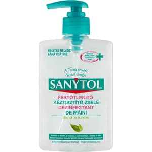 Gel dezinfectant SANYTOL Ceai Verde, 250ml