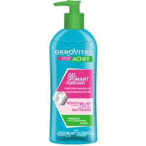 Gel spumant purifiant GEROVITAL Stop Acnee, 150ml