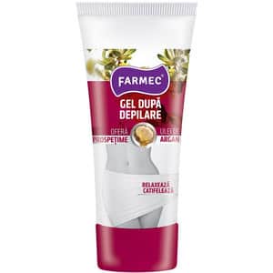 Gel dupa depilare FARMEC Ulei de argan, 100ml
