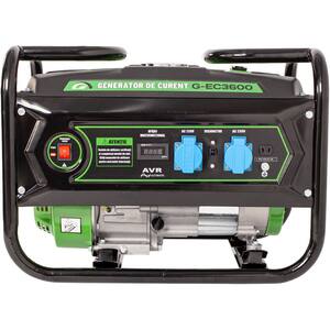 Generator electric GREENFIELD G-EC3600, 2400W, 4 timpi, benzina, autonomie 15h