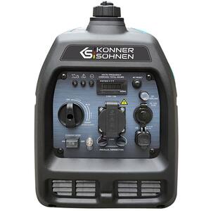 Generator electric KONNER & SOHNEN KS3100IS, 3100W, 4 timpi, benzina, autonomie 2.7h