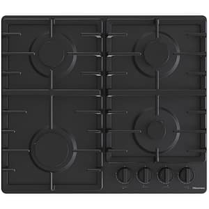 Plita incorporabila HISENSE GM643BHF, Gaz, 4 arzatoare, negru mat