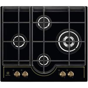 Plita incorporabila ELECTROLUX GPE363RBK, Gaz, 4 arzatoare, Wok, negru