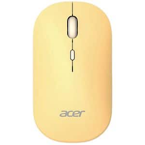 Mouse Wireless ACER AMR130, Dual-Mode, 1600 dpi, Bluetooth, galben