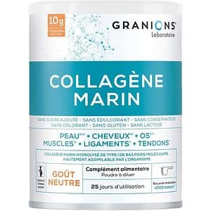 Supliment Colagen Marin + Vitamina C, 258 g pudra, GRANIONS