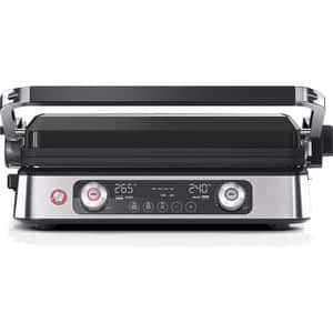 Gratar electric BRAUN MultiGrill 9 Pro CG9140, 2200W, argintiu-negru 