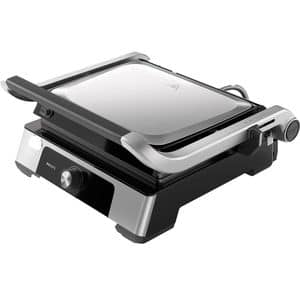 Gratar electric PHILIPS Seria 5000 HD630190, 2200W, argintiu-negru 
