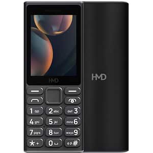 Telefon HMD 105, 128MB RAM, 4G, Dual SIM, Black