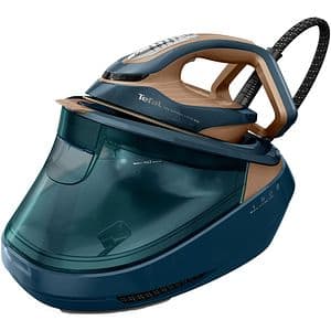 Statie de calcat TEFAL Pro Express Vision Max GV9920E0, 3000W, 800g/min, 1.2l, talpa Durilium AirGlide AutoClean, verde-bronz