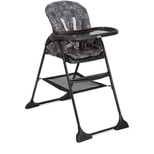 Scaun de masa 2in1 JOIE Mimzy Snacker H1127BBACH000, 6 luni+, negru
