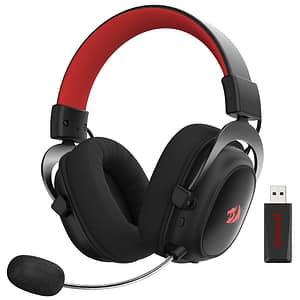 Casti Gaming Wireless REDRAGON ZeusX Pro, 7.1 surround, negru