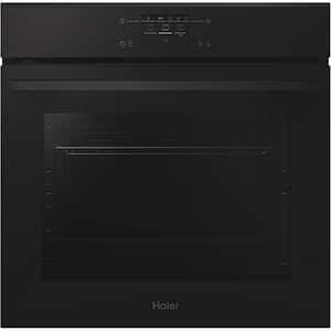 Cuptor incoporabil HAIER H6ID46C3YTB, Electric, Autocuratare pirolitica + hidrolitica, 78 l, Clasa A++, Wi-Fi, negru