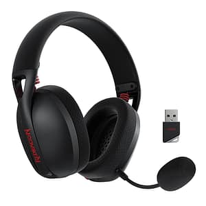 Casti Gaming Wireless REDRAGON IRE Pro, 7.1 surround, negru