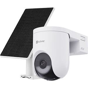 Camera IP Wireless EZVIZ HB8 Lite 4G, 2K+, IP, panou solar, Night Vision, alb