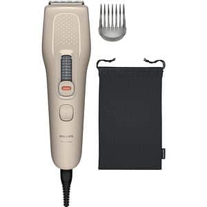 Aparat de tuns PHILIPS HC3734/15, retea, 9 trepte, 1 accesoriu, maro