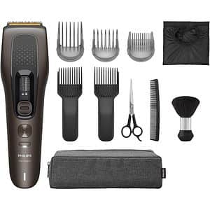 Aparat de tuns PHILIPS HC9722/15, acumulator, 180 min autonomie, maro