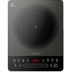 Plita cu inductie PHILIPS Seria 5000 HD5850/90, 1 arzator, 2000W, negru 