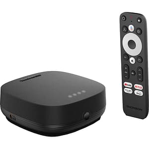 Mediaplayer THOMSON Streaming Box Plus 270, 4K, Wi-Fi, Bluetooth, HDMI, HDR10, negru