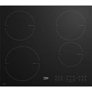 Plita incorporabila BEKO HII64200RT, Inductie, 4 arzatoare, Touch Control, negru