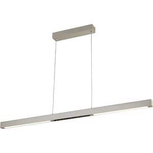 Lustra LED KLAUSEN Himera, 36W, 4000K, IP20, argintiu