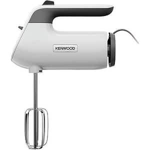 Mixer de mana KENWOOD QuickMix+ HMP50.000WH, 650W, viteza variabila, alb-gri
