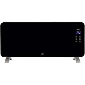 Convector electric de podea HOME FK 430 WIFI, 2 trepte putere, 2000W, Wi-Fi, negru