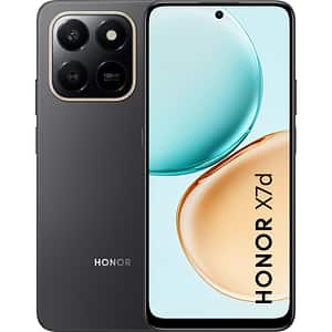 Telefon HONOR X7d, 256GB, 8GB RAM, Dual SIM, Velvet Black