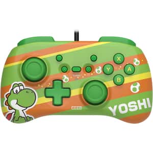 Controller HORI HORIPAD Mini (Super Mario Series - Yoshi) Nintendo Switch/OLED/PC NSW-367U, multicolor