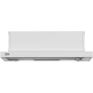 Hota incorporabila telescopica BEKO HNT61310WH, 1 motor, 300 m3/h, L 60 cm, alb