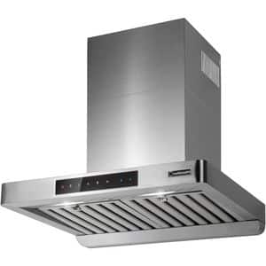 Hota decorativa TURBIONAIRE Tech TTE60WPS, 1 motor, 800 m3/h, L 60 cm, inox